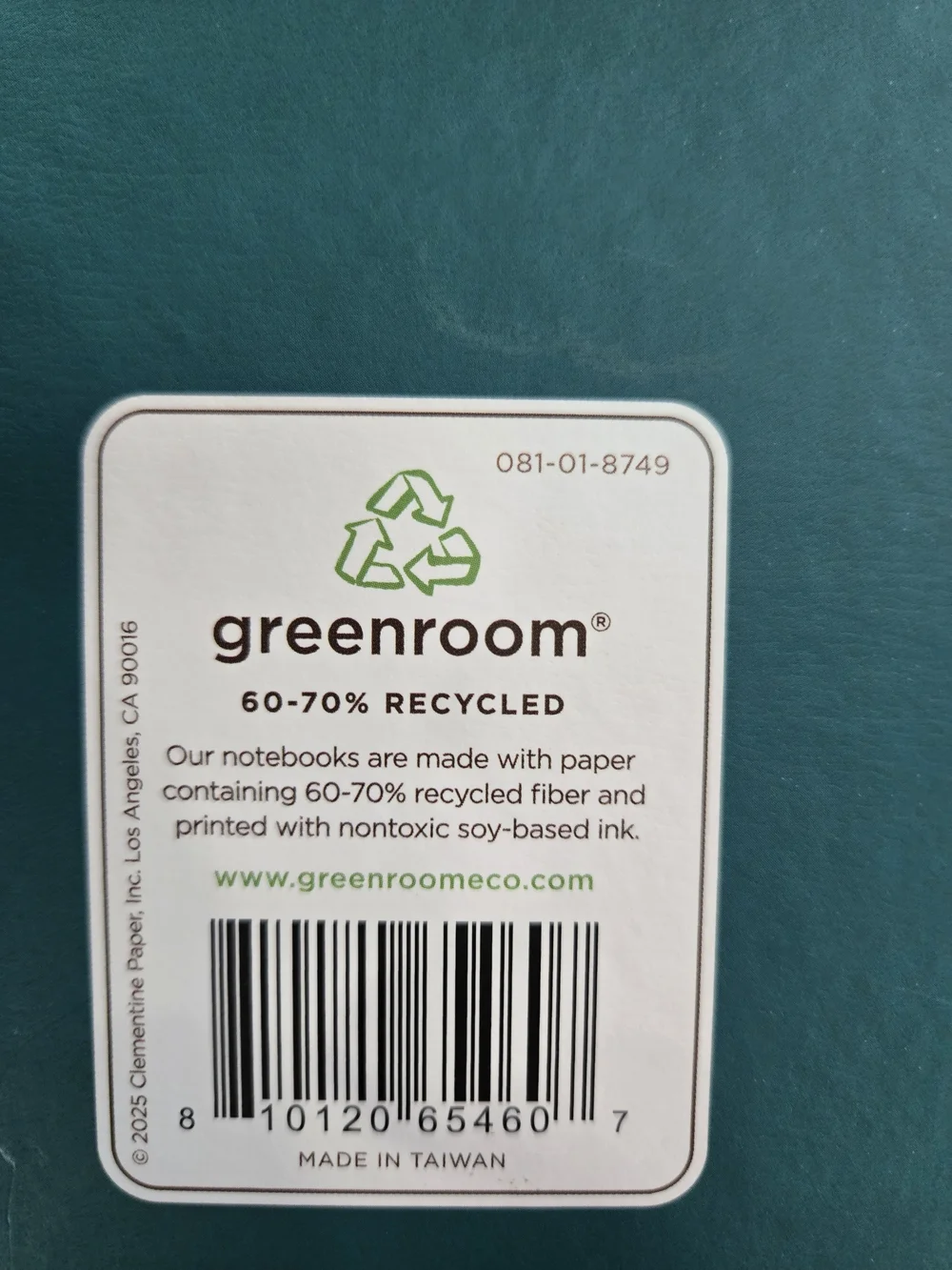 Greenroom Guided Fitness Journal + Not Today Stress Pencil Pouch NWT